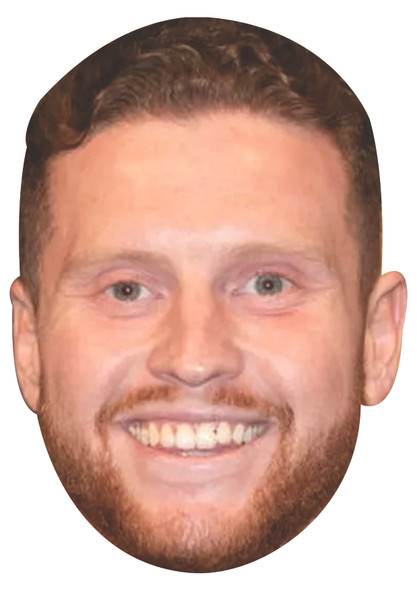 Behzinga Sidemen - Celebrity Party Face Mask | Fancy Dress Cardboard Mask