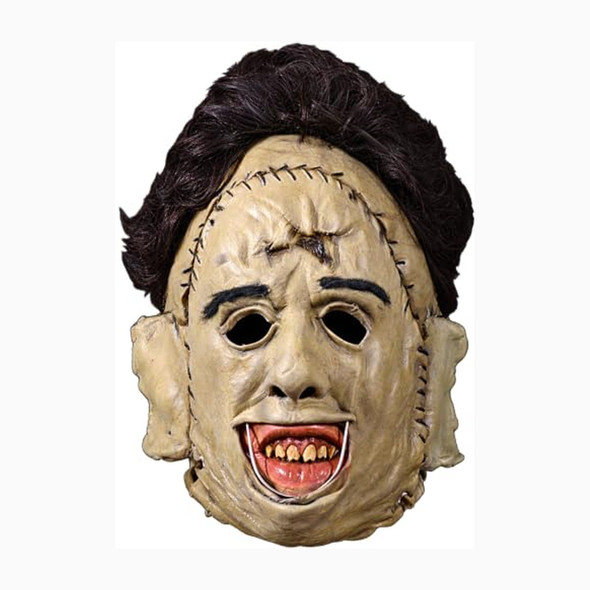 Leatherface Face Mask Unofficial Novelty Party Mask Flat 2D Card Halloween