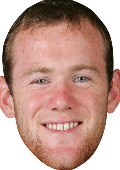 Wayne Rooney football Face Mask