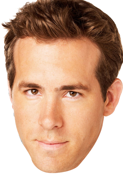 Ryan Reynolds Celebrity Party Face Mask | Fancy Dress