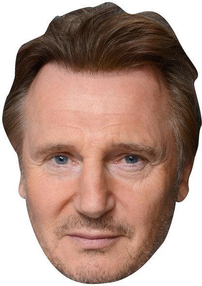 Liam Neeson Celebrity Party Face Mask | Fancy Dress