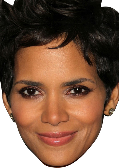 Halle Berry Bond Celebrity Party Face Mask | Fancy Dress