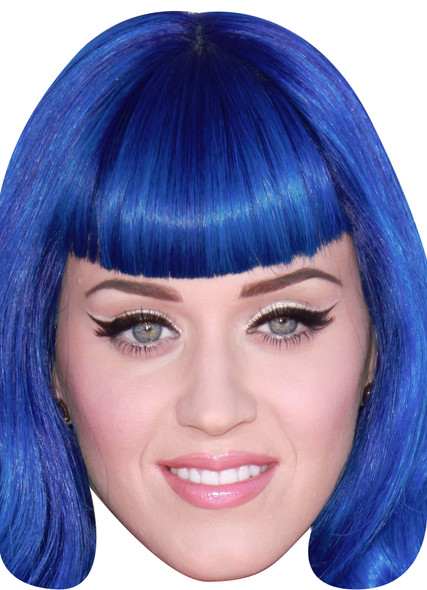 Katy Perry Mint Celebrity Party Face Mask | Fancy Dress