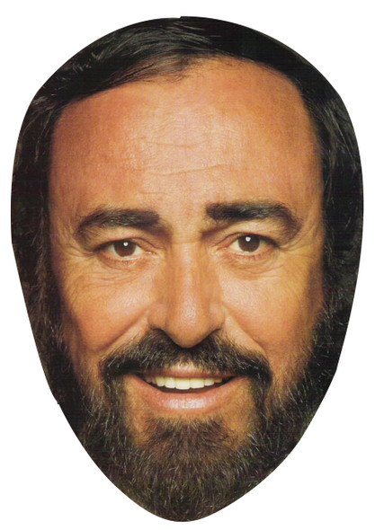 Pavarotti Face Mask