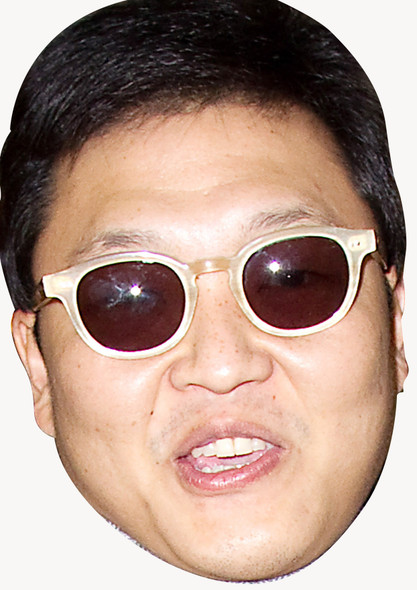 Psy Gangnam Style Celebrity Party Face Mask | Fancy Dress Celebrity Party Face Mask | Fancy Dress