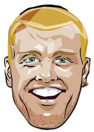 Freddie Flintoft Cartoon Face Mask