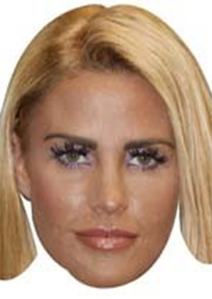 Katie Price Face Mask