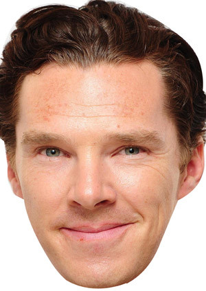 Benedict Cumberbatch Celebrity Party Face Mask | Fancy Dress