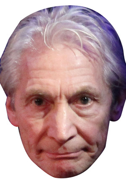 Charlie Watts Rolling Stones Celebrity Party Face Mask | Fancy Dress