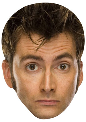 David Tennant Celebrity Face Mask