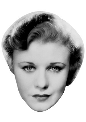 Ginger Rogers Celebrity Face Mask
