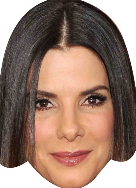 Sandra Bullock Tv Star Face Mask