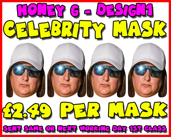 Honey G X Factor Celebrity Party Mask Pack