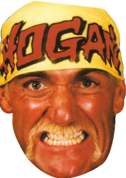 Hulk Hogan Sports Celebrity Face Mask