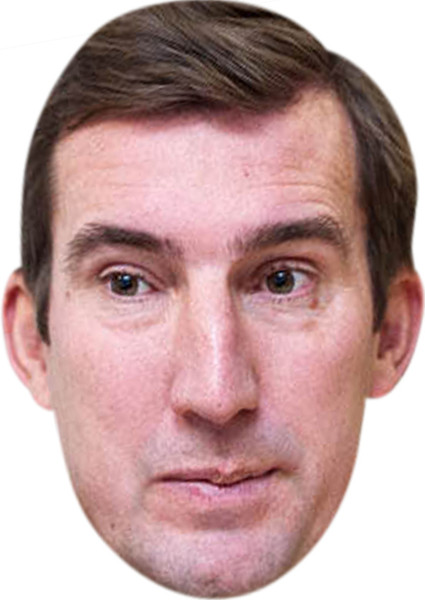 Hibernian Manager Alan Stubbs Celebrity Party Face Mask