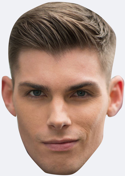 Ste Hay (Kieron Richardson) De Celebrity Party Face Mask