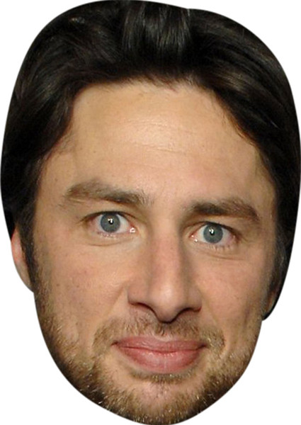 Zach Braff Celebrity Party Face Mask