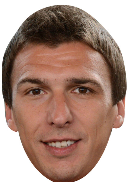 Mario Mandzukic Croatia Football Sensation Face Mask