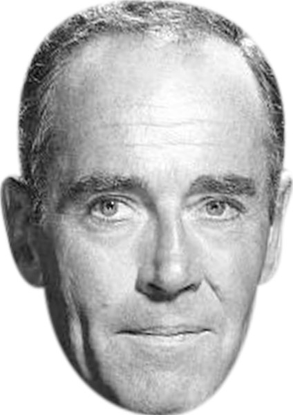 Henry Fonda Tv Movie Star Face Mask