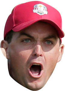 Keegan Bradeley Golfer Face Mask