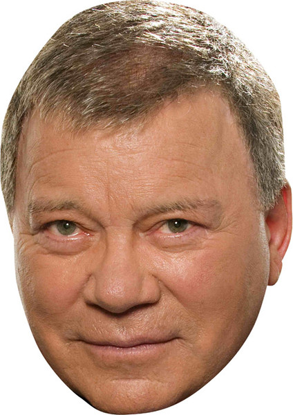 William Shatner MH 2018 Celebrity Face Mask