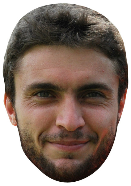 Gilles Simon Jb - Tennis Fancy Dress Cardboard Celebrity Face Mask - Fancy Dress Party Mask 2026