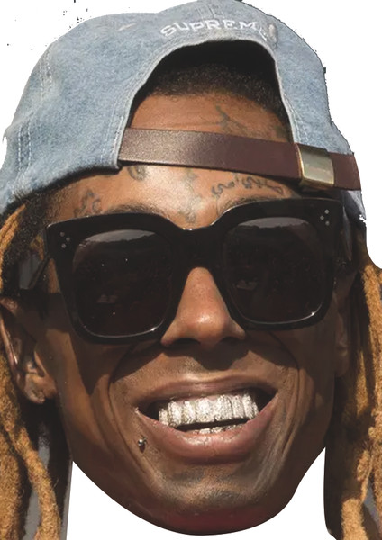 Lil Wayne Celebrity Party Face mask Fancy Dress