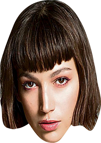 Úrsula Corberó Money Heist Celebrity Fancy Dress Cardboard Face Mask