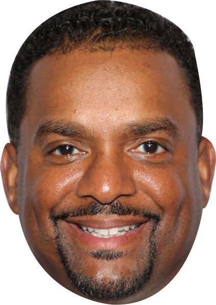 Alfonso Ribeiro Strictly Come Dancing Celebrity Fancy Dress Cardboard Face Mask