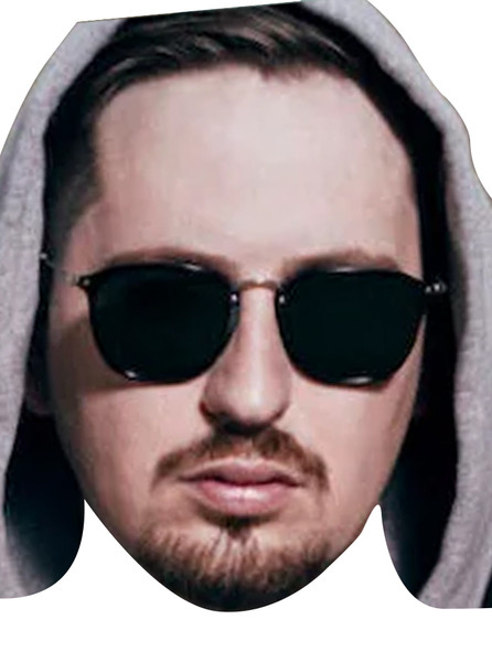 Robin Schulz Music Celebrity Party Face Mask Fancy Dress
