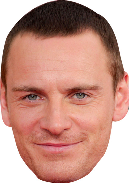 Michael Fassbender Fancy Dress Cardboard Celebrity Face Mask