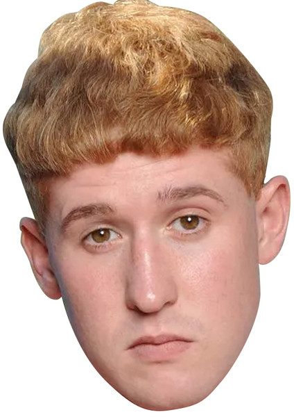 Liam - Benidorm Celebrity Party Face Mask | Fancy Dress