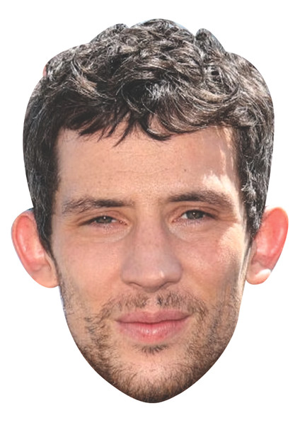 Josh O'Connor - Challengers Celebrity Party Face Mask | Fancy Dress Cardboard Mask