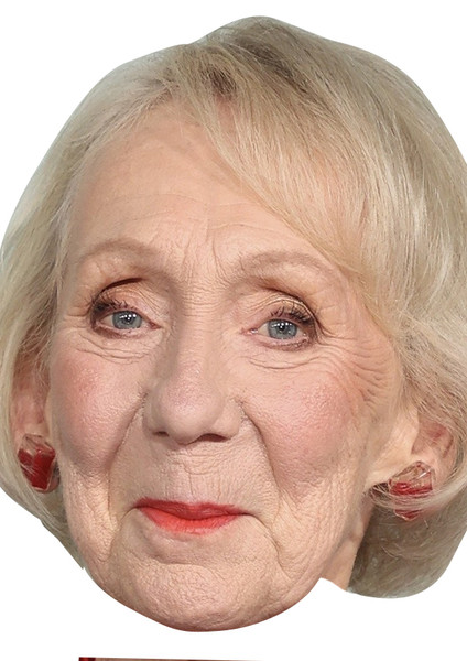 Marcia Warren Celebrity Party Face Mask | Fancy Dress Cardboard Mask