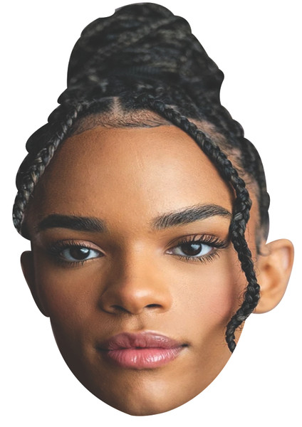 Yasmin Finney - Heartstopper Celebrity Party Face Mask | Fancy Dress Cardboard Mask