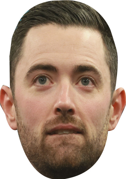 Luke Humphries Sports Star Celebrity Party Face Mask | Fancy Dress