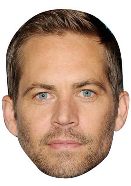 Paul Walker Celebrity Face Mask