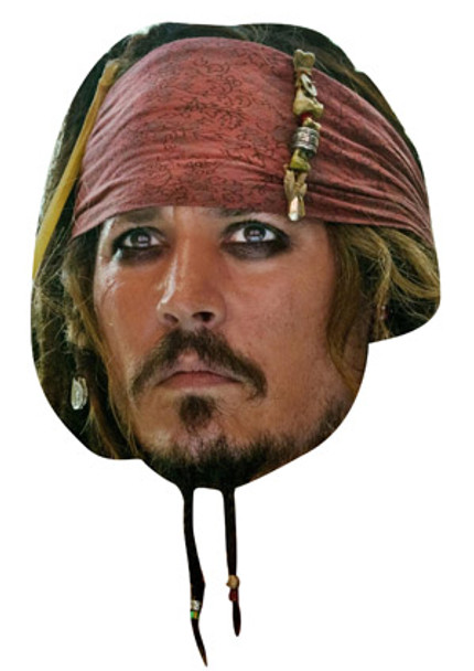 Johnny Depp Pirate  Celebrity Face Mask