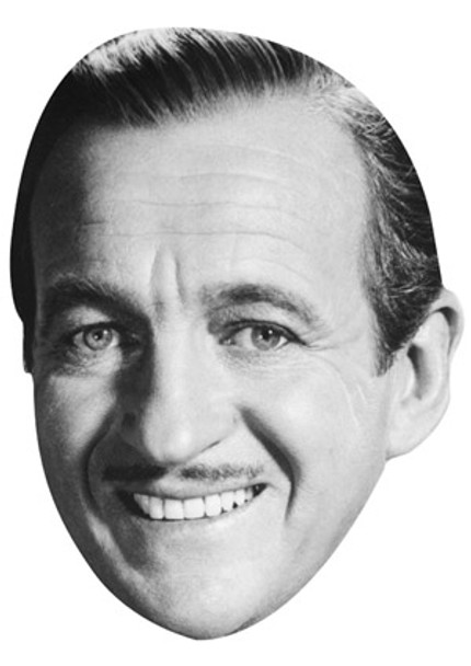 David Niven Celebrity Face Mask