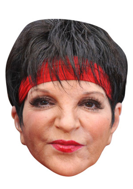 Liza Minelli Celebrity Face Mask