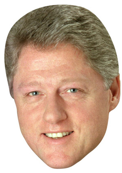 President Bill Clinton Celebrity Face Mask