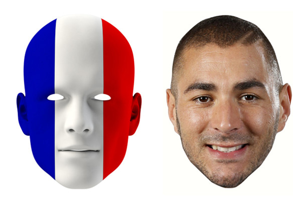 France World Cup Face Mask Pack Benzema