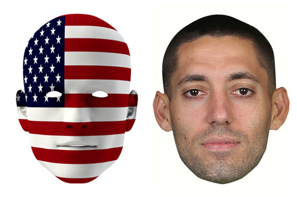 United States World Cup Face Mask Pack Dempsey