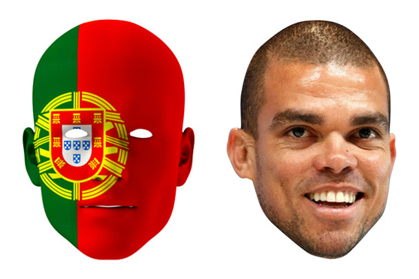 Portugal World Cup Face Mask Pack Pepe