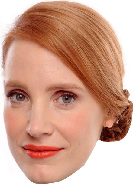 Jessica Chastain Tv Star Face Mask