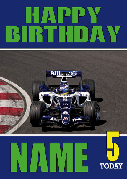 Personalised Williams Birthday Card 3