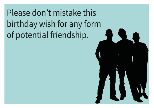Friendship Personalised Birthday Card