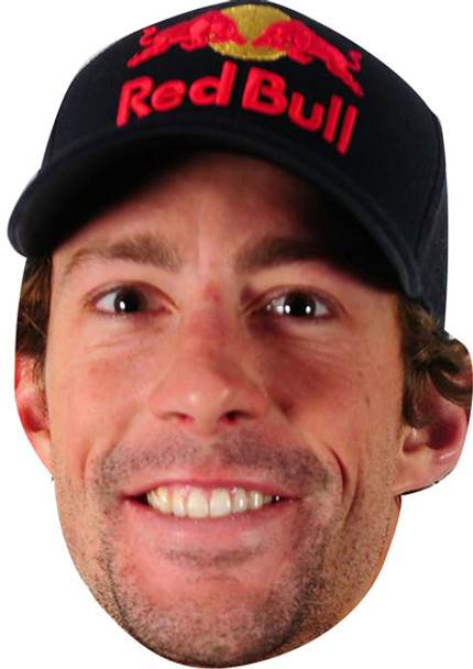 Travis Pastrana Portrait Sports Face Mask