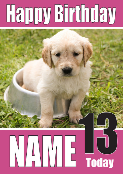 Labradoor Pup Dogs And Puppies Happy Birthday 1
