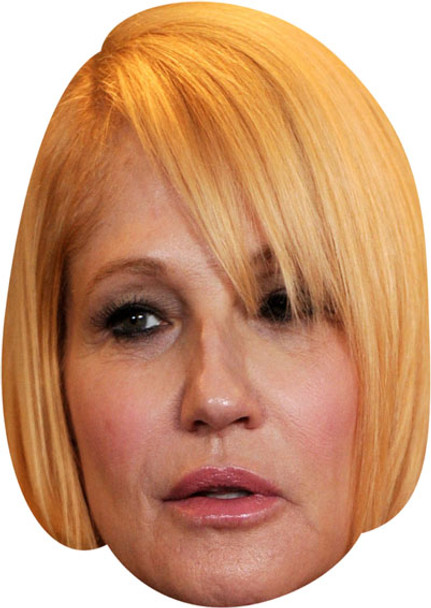 Ellen Barkin Tv Stars Face Mask